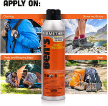 Load image into Gallery viewer, Ben’s® Clothing &amp; Gear Insect Repellent 6 oz.  Continuous Spray